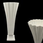 CERAMICA- JARRA CALICE VANTAGOL COR:BRANCO