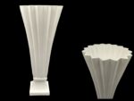 CERAMICA- JARRA CALICE VANTAGOL COR:BRANCO