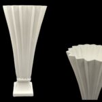 CERAMICA- JARRA CALICE VANTAGOL COR:BRANCO