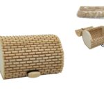 CAIXA BAMBO 7,5X5,5CM CREME CX.C/8UNIDADES