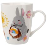 CANECA C/FIGURA COELHO 340ML