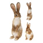 FIGURA COELHO RESINA