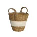 CESTOS C/ASA COR:NATURAL/BRANCO
