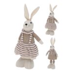 FIGURA COELHO/A EM PE COR:NATURAL