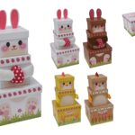 CONJ.3 CAIXAS C/FIGURAS ANIMAIS