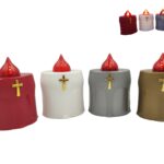 CANDEEIRO AETERNUM ELETRICO C/PILHAS COR:SORTIDAS