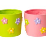 VASO C/RELEVO FLORES OR:SORTIDAS