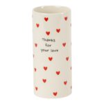 JARRA CERAMICA C/CORAÇOES