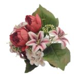 ARTIFICIAL- RAMO C/PEONIA+LILIUM+HYDRANGEA