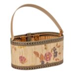 CESTA MADEIRA ESTAMPADO CHINES