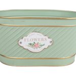 FLOREIRA METAL COR:VERDE