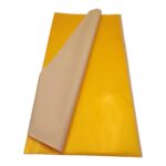 FOLHA CELOFANE 20UNID COR:AMARELO/BEGE