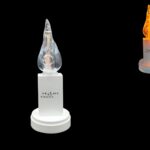 CIRIO ELETRONICO LED CHAMA ETERNA