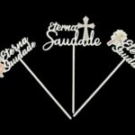 CONJ.3 PICOS MDF ETERNA SAUDADE SORTIDOS