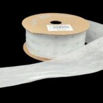 FITA ORGANZA C/DIAMANTES 4CMX20MTS COR:BRANCO