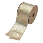 FITA 6.3CMX10MTS COR:OURO C/ARAME