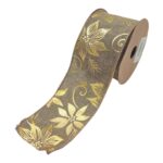 FITA 6.3CMX10MTS COR:OURO C/ARAME