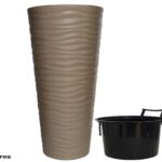 VASO PLASTICO C/SUPORTE CAMEL