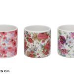 VASO FLORIDO DOLOMITA COR:SORTIDAS