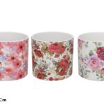 VASO FLORIDO DOLOMITA COR:SORTIDAS