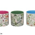 VASO CERAMICA FLORIDO COR: SORTIDOS
