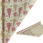 CELOFANE FESTIVITY BICOLOR 70CMX25MTS COR:ROSA