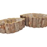 CONJ.2 BASES MADEIRA OVAIS