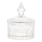 FRASCO VIDRO C/TAMPA