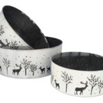 CONJ.3 FLOREIRAS METAL COR:BRANCO