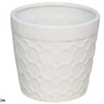VASO CERAMICA GALA COR:BRANCO