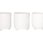 VASO CERAMICA EGAN SORTIDOS COR:BRANCA