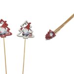 ARVORE NATAL C/PICO 35CM MADEIRA 12UNID COR:SORTIDAS