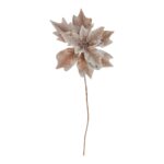 ARTIFICIAL- POENSETTIA METALIZADA C/NEVE