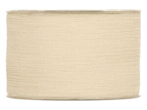 FITA ORGANZA/TAFETA 6.3CMX20MT COR:BEGE