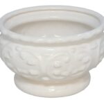 CERAMICA- TACA ESMALTE RELEVO