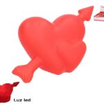 CORAÇAO COM SETA DE LED