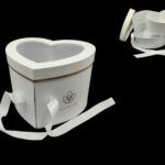 CAIXA CORAÇAO C/2 ALTURAS COR:BRANCO