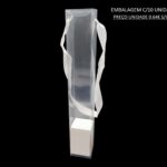CAIXA PLASTICO P/FLOR EMB. C/10UNID COR:BRANCO