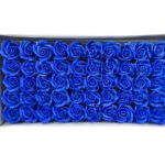 CAIXA C/50 ROSAS SABAO 5CM COR:AZUL