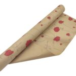ROLO PAPEL KRAFT ROSA VERMELHA 70CMX25MT