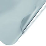 NAPERON METALIZADO/MATE DIA.50CM 50UNID COR:PRATA