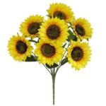 FLOR ARTIFICIAL- GIRASSOL MOLHO X7