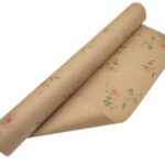 ROLO KRAFT 70CMX50MTS FLOR GRAVADO COR:ROSA