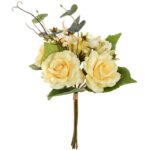 ATADO ROSAS X 6 COR:BEGE