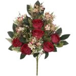 MOLHO PALMA ROSAS X12 COR:VERMELHO