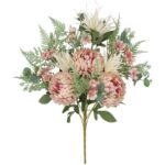 RAMO CRISANTEMOS X12 COR:ROSA