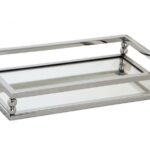 CENTRO MESA AÇO C/ESPEJO