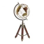 GLOBO C/TRIPE MADEIA+METAL