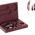 CONJ.4 PC INOX VINHO