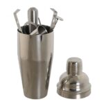 COQUETEL CONJ.9 PC INOX PRATEADO